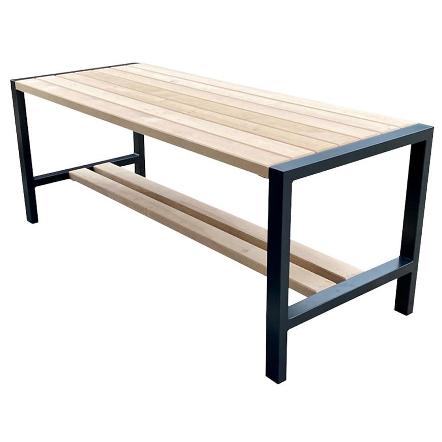 Moderný stôl prírodné drevo