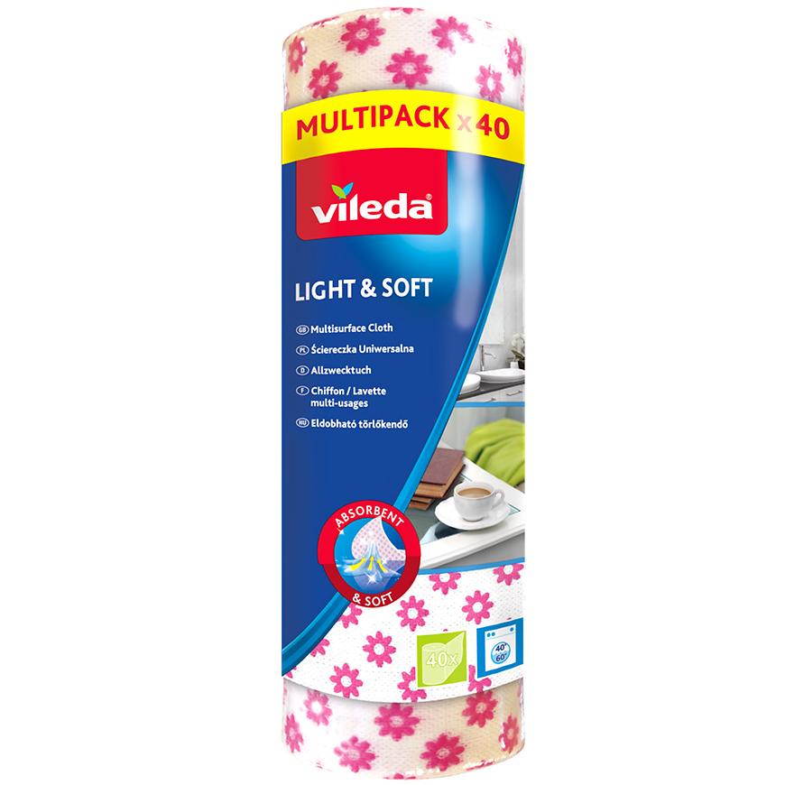 Utierka univerzálna Light & Soft rolka 40 ks 159516