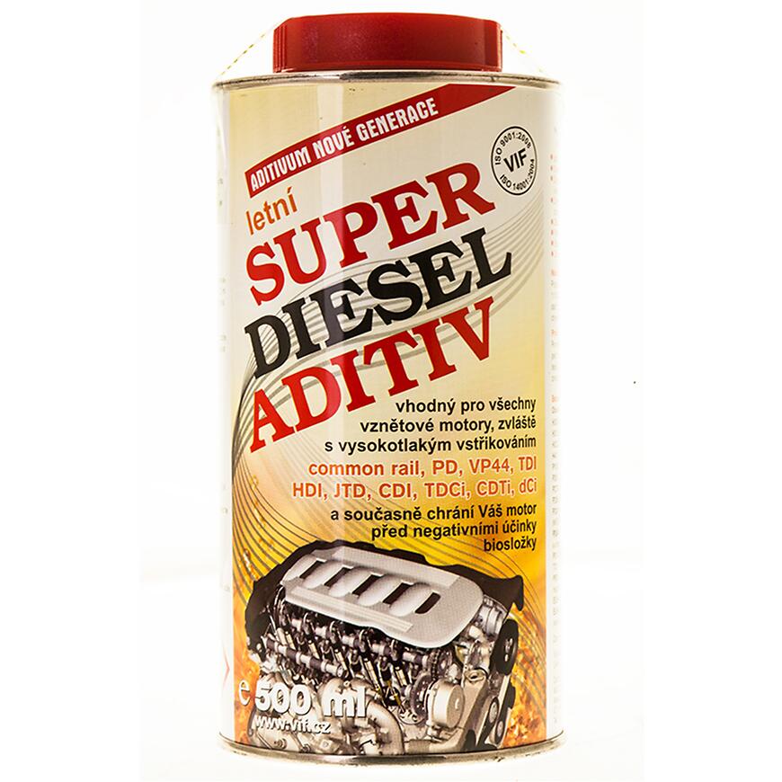 E-shop VIF Super Diesel aditív 500 ml letný