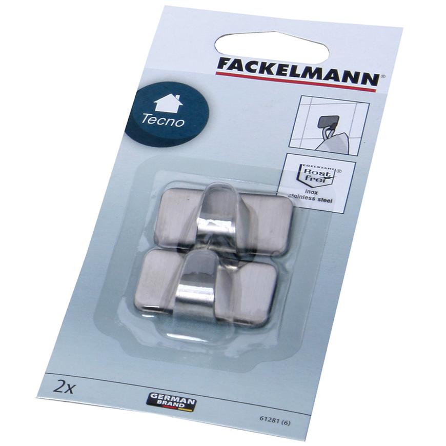 Samolepiace háčiky Inox 61281