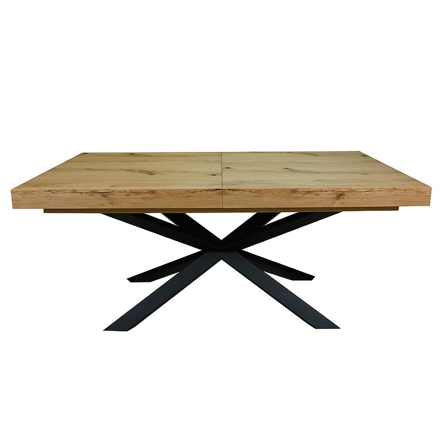 Rozkladací stôl St-07 140/180x80cm hrboľatý dub