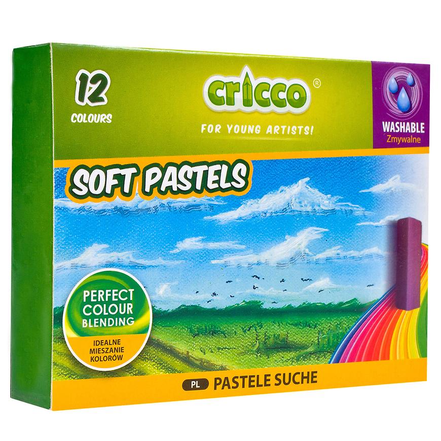 Suchý pastel Cricco kpl.12-farieb.