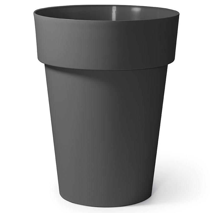 Kvetináč Vaso Round Alto Cleo 55cm antracit