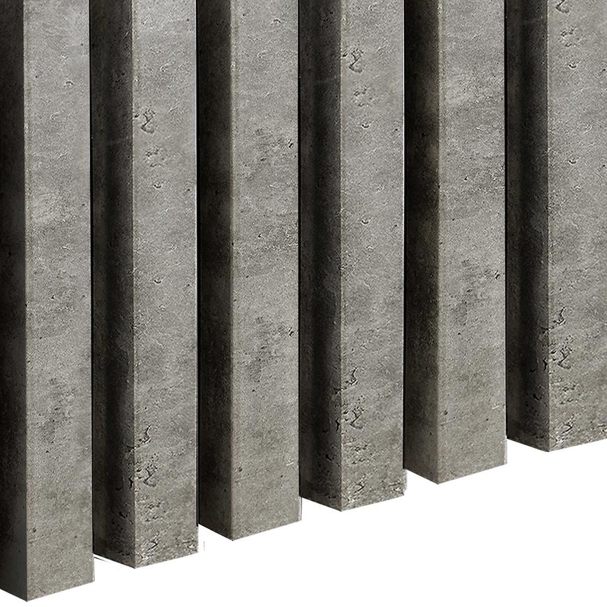 Dekoračná lamelová MDF lišta na stenu Loft Betón 30x38x2750 mm