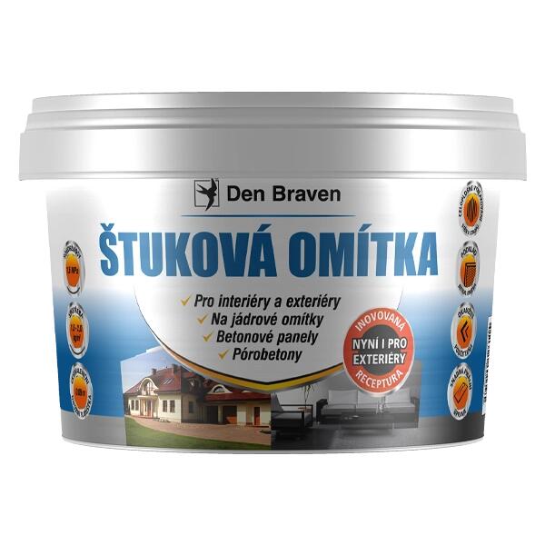 E-shop Den Braven Štuková Omietka Biela 4kg