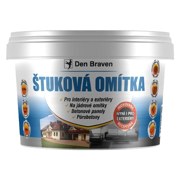 E-shop Den Braven Štuková Omietka Biela 8kg