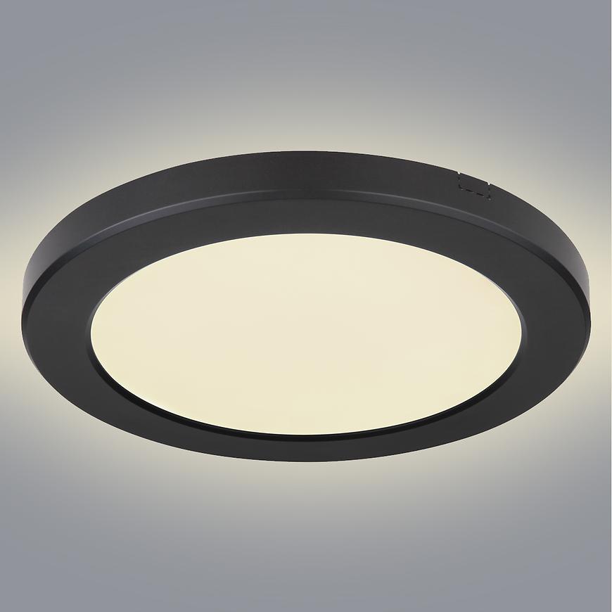 Stropná Lampa 12379-18B LED 18W D22 Čierna PL1