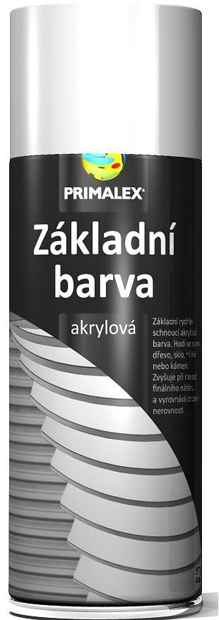 E-shop Primalex Základná farba v spreji biela 400 ml