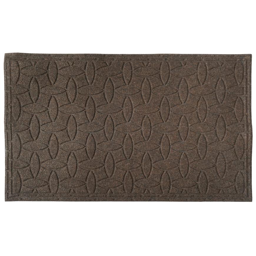 Rohožka textile 45x70 hnedý prúžok