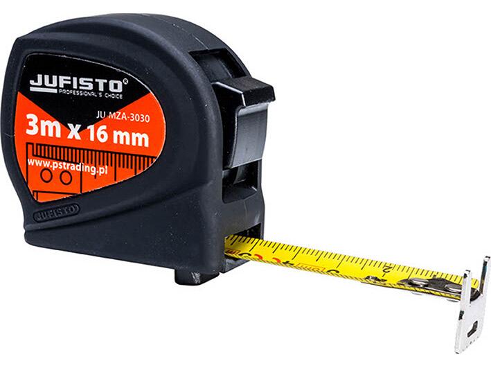 Zvinovací meter 3 m × 16 mm JU-MZA 3030