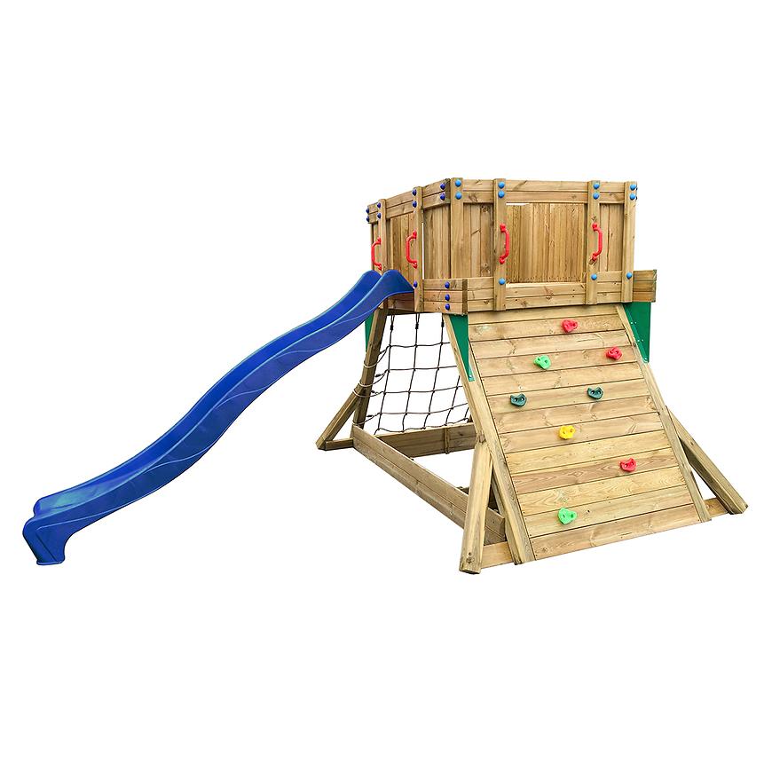 E-shop Zostava veža XXL so šmýkačkou 280x382x217 cm