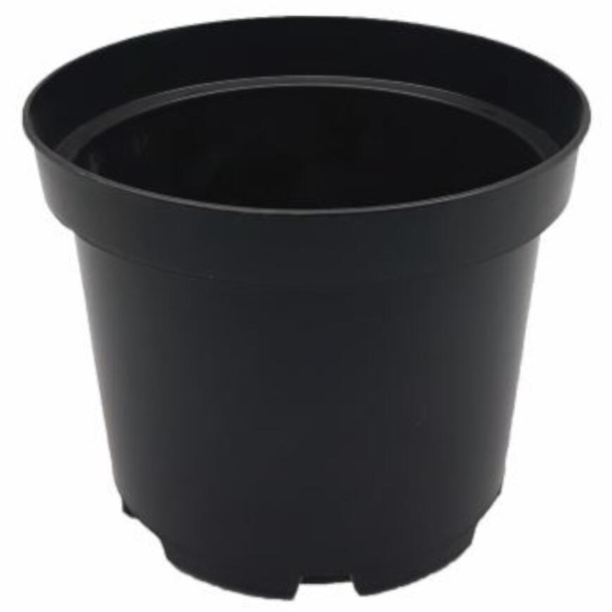 E-shop Produkčný Kvetináč Čierny 19cm