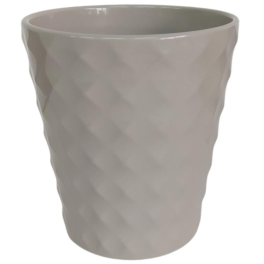 E-shop Obal na kvetináč Haven svetlošedý