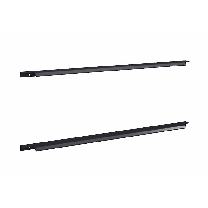 Úchytky Cetina čierne 60 cm 2 ks