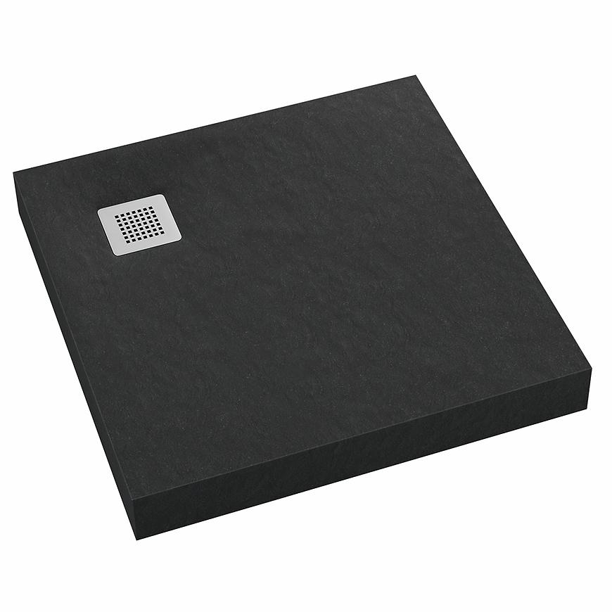 Sprchová vanička New Horizons Black Stone 90x90x12 3.3301/C/ST-M2