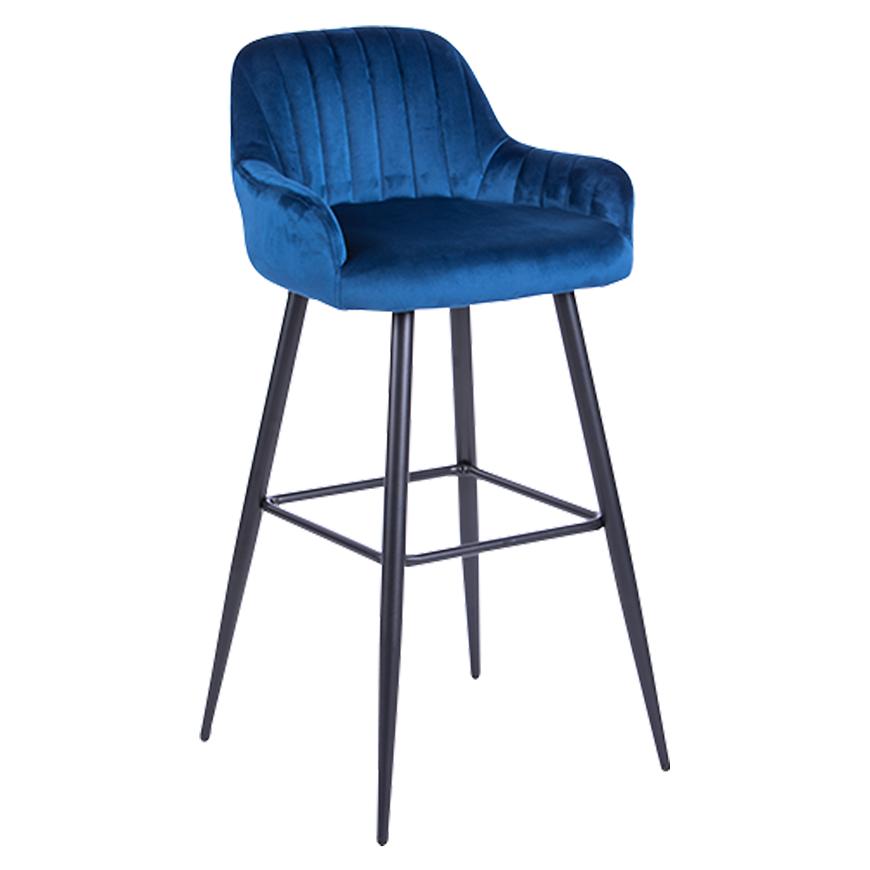 Barová stolička 2-170ap Blue Velvet