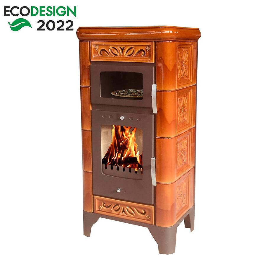 Krbové kachle Bologna II goldbrown 6 kW
