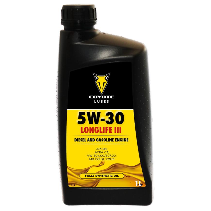 E-shop Coyote Lubes 5W-30 Longlife III 1 l