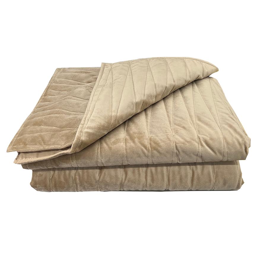 Prikrývka na posteľ Lido 170x220 ecru Merkury Home