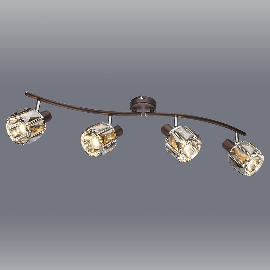 Stropné bodové svietidlo 54357-4B LS4