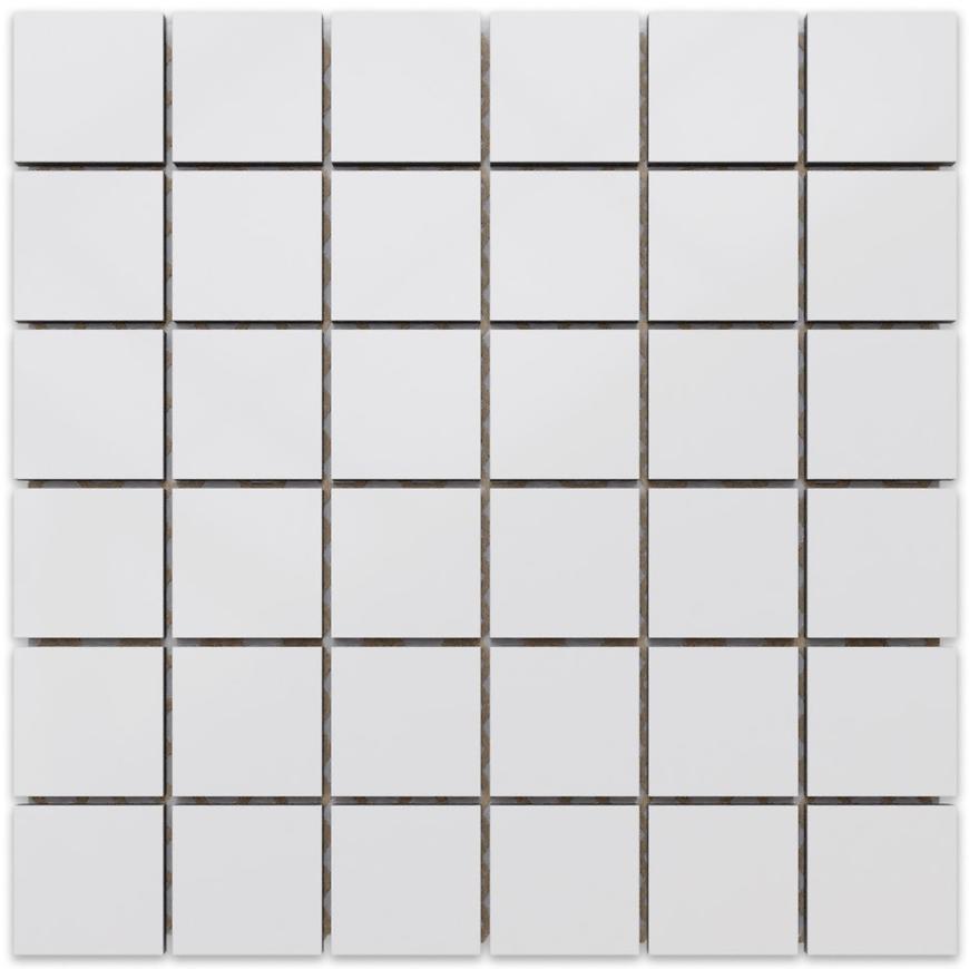 Mozaika Blanco Mate (4,8x4,8) 30/30