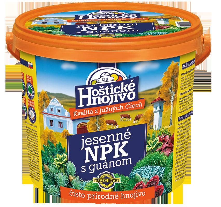E-shop Hoštické jesenné NPK s guánom - vedro 4.5kg