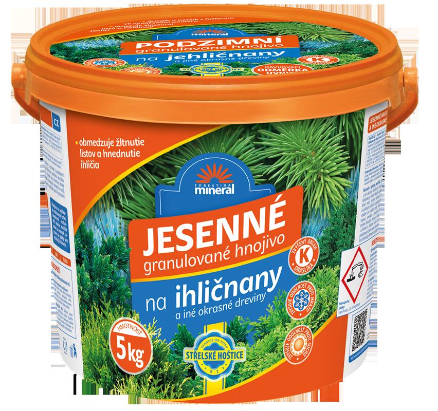 E-shop Jesenné hnojivo pre ihličnany - kýbel 5kg