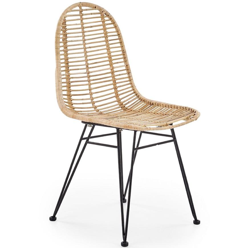 Stolička K337 Rattan/Kov Natural