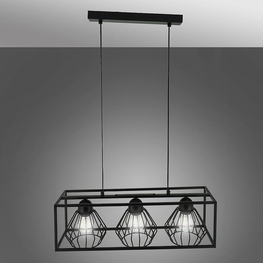 Závesné svietidlo Horus Košík 2901/Z-B-3 LW3