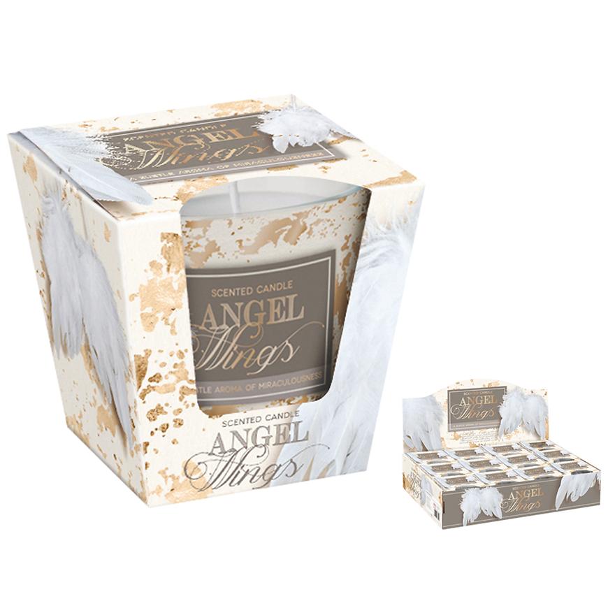 E-shop Vonná sviečka v skle Angel Wings 115 g