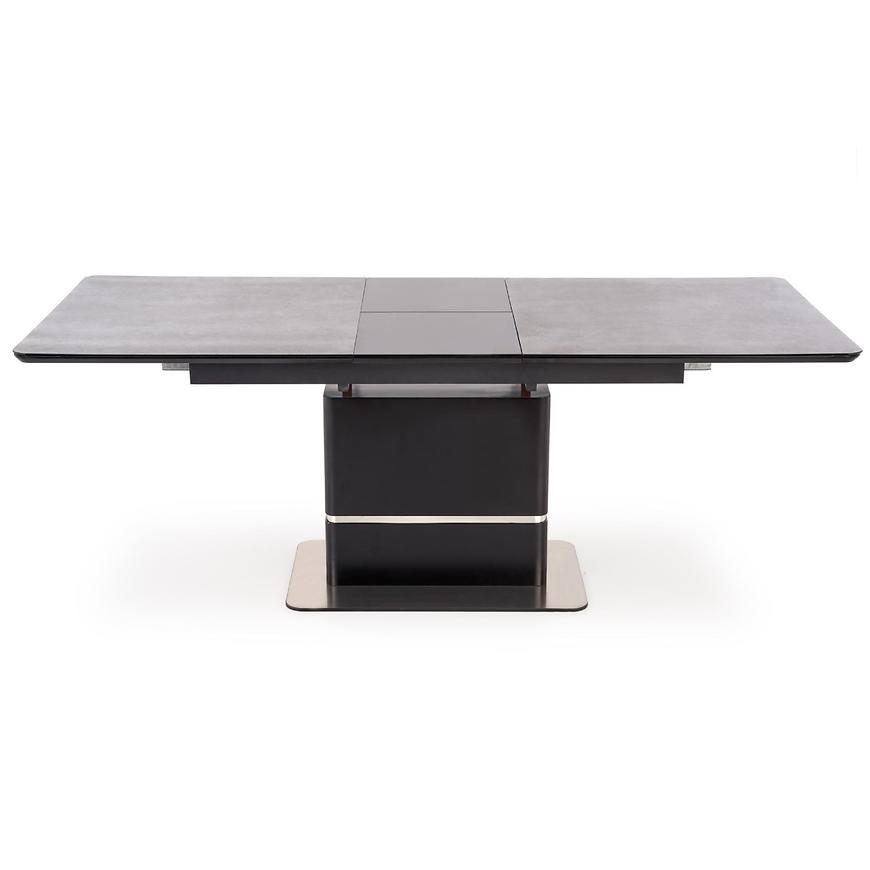 Rozkladací stôl Martin 160/200x90cm Tmavé Popolavý/Čierna