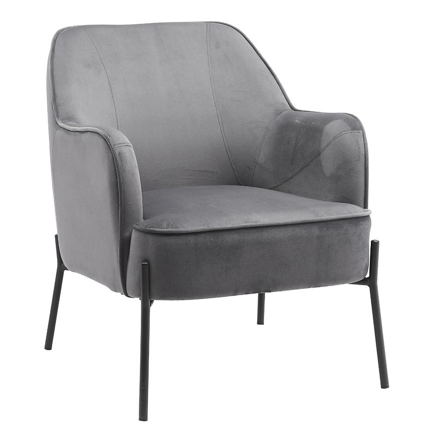 Kreslo Bob Dark Grey Velvet 13
