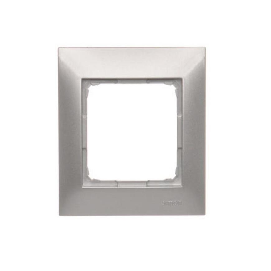 DR1/43 Jednonásobný rám strieborný mat