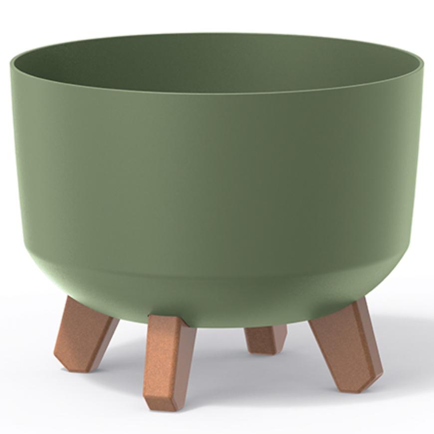 Kvetináč Gracia Standard 240 - tmavozelený