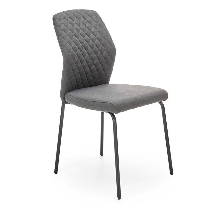 E-shop Stolička K461 tkanina/kov popol 46x56x92