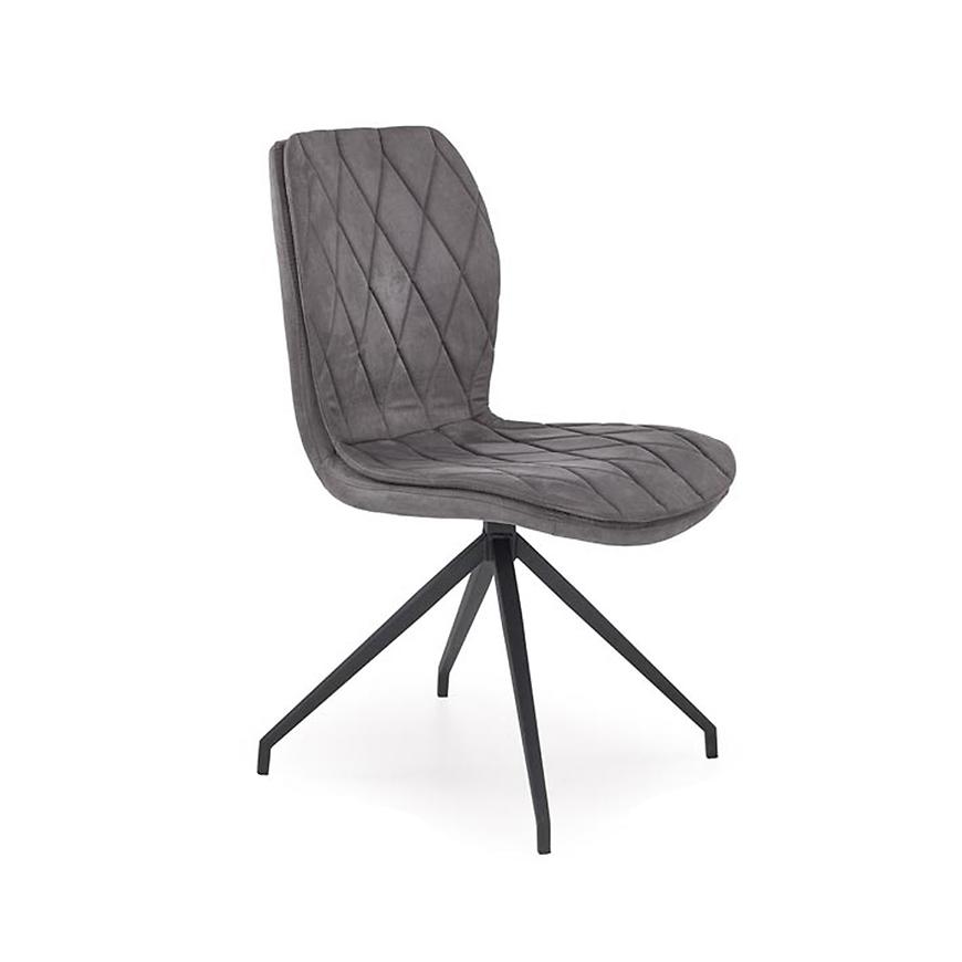 E-shop Stolička K237 tkanina/kov popol 49x62x90