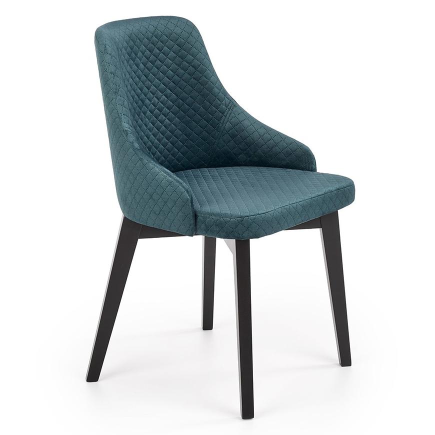 E-shop Stolička Toledo 3 drevo/velvet čierna/monolit 37