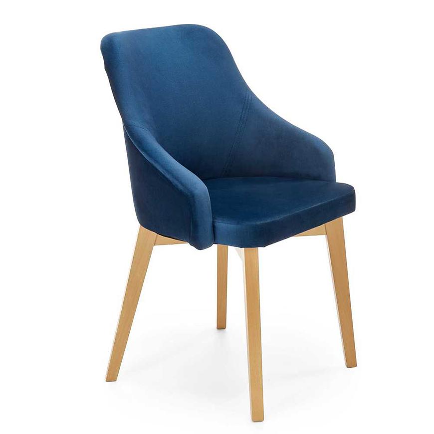 E-shop Stolička Toledo 2 drevo/velvet dub/monolit 77 57x56x86