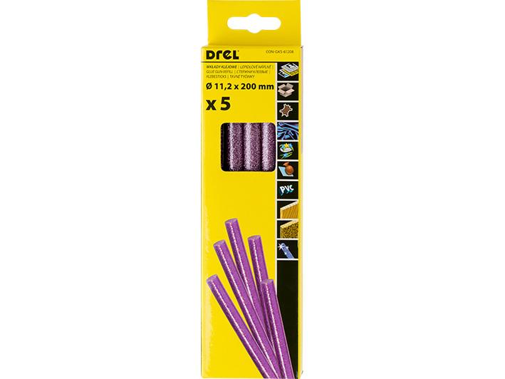 Drel Lepiace tyčinky 5ks fialová 11,2x200 mm CON GKS 61208