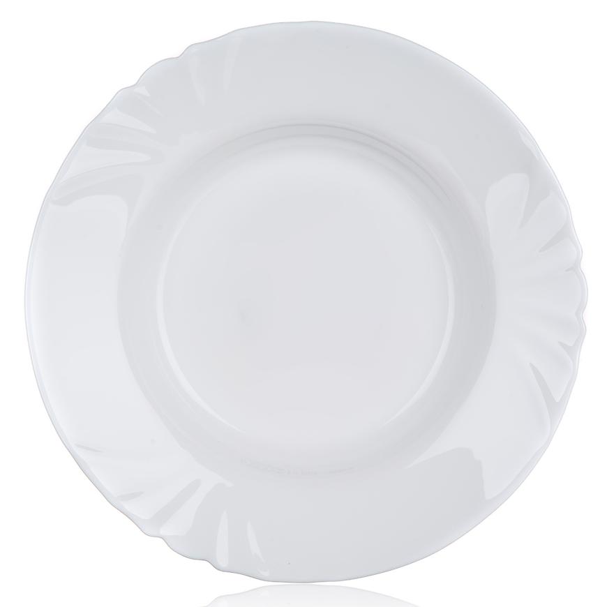 Sklenený tanier hlboký Cadix 23 cm