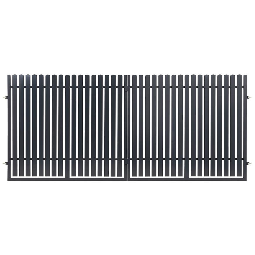 E-shop Dvojkrídlová brána Mia 350x150 cm pozink RAL 7016