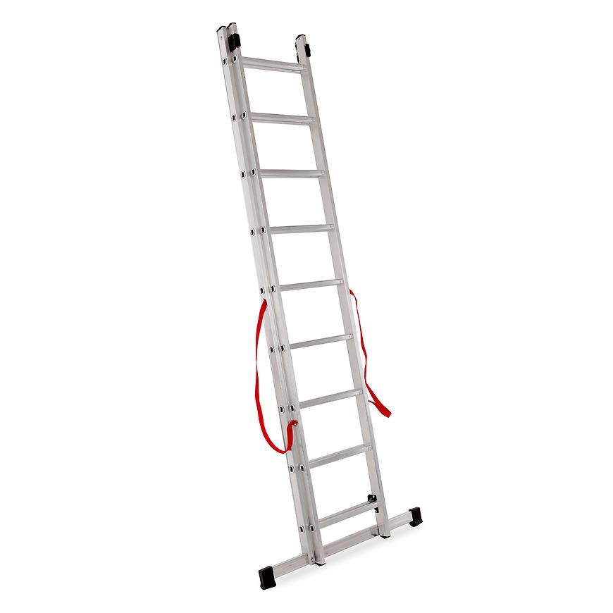 Hliníkový rebrík dvojelementový 9-stupňový 150kg Master line