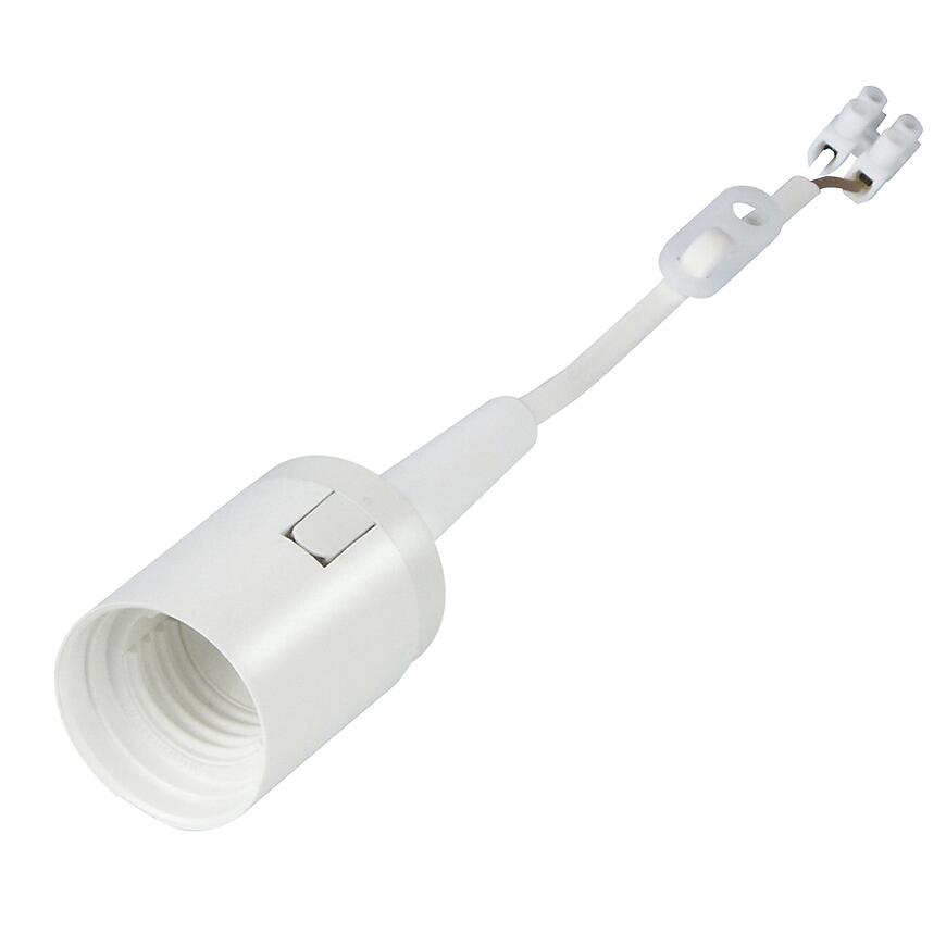 Objímka E27 plastová 13057