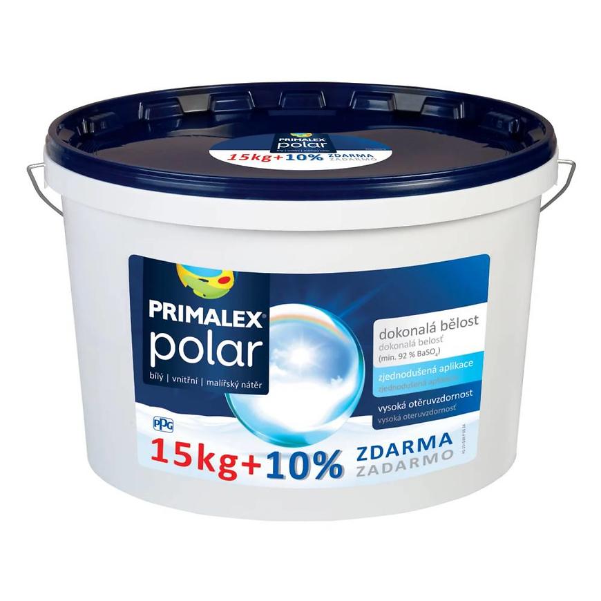 E-shop Primalex Vnútorný maliarsky náter Polar 15kg+10%