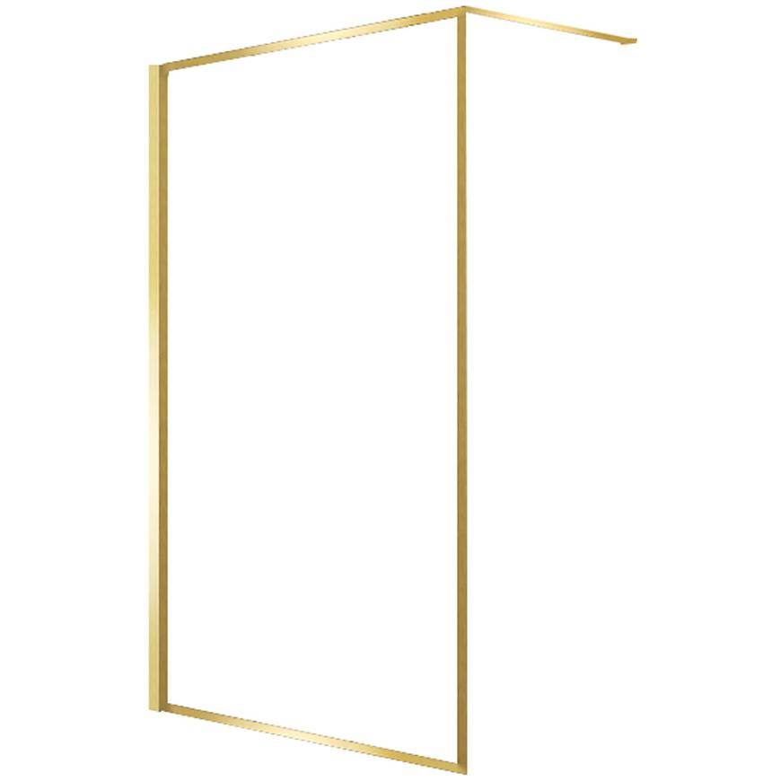 Sprchová stena Walk-In Tiz 100x195 gold