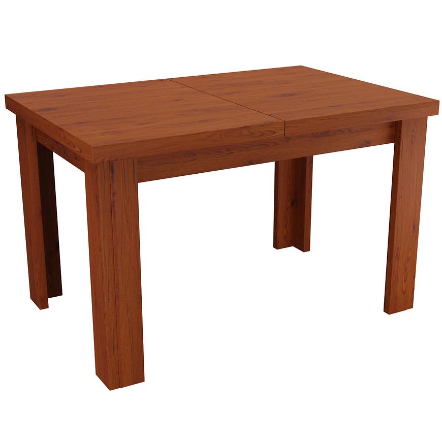 Rozkladací stôl malý 120/160x80cm dub storočný