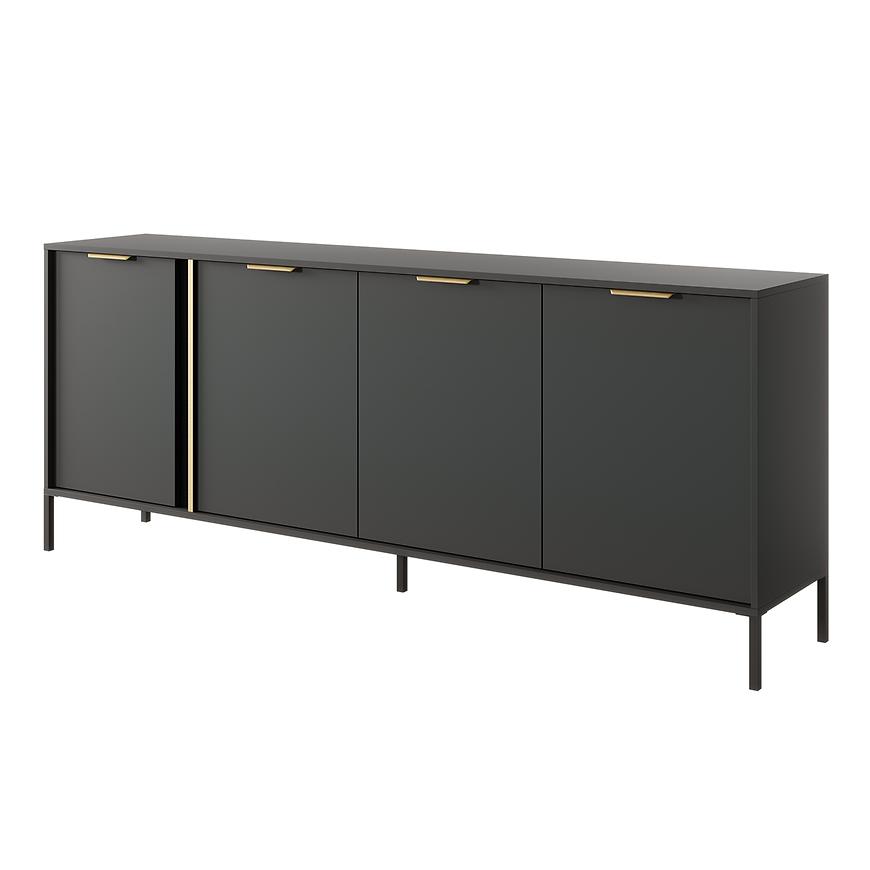 Komoda LARS 203 4D Antracit
