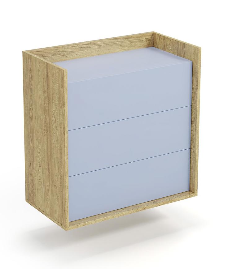 E-shop Skrinka Mobius 3s hikora/modrý horizont