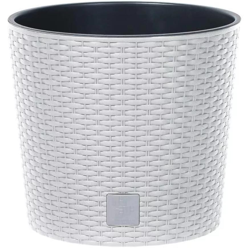Kvetináč Rato okrúhly biely DRTUS250L-S449