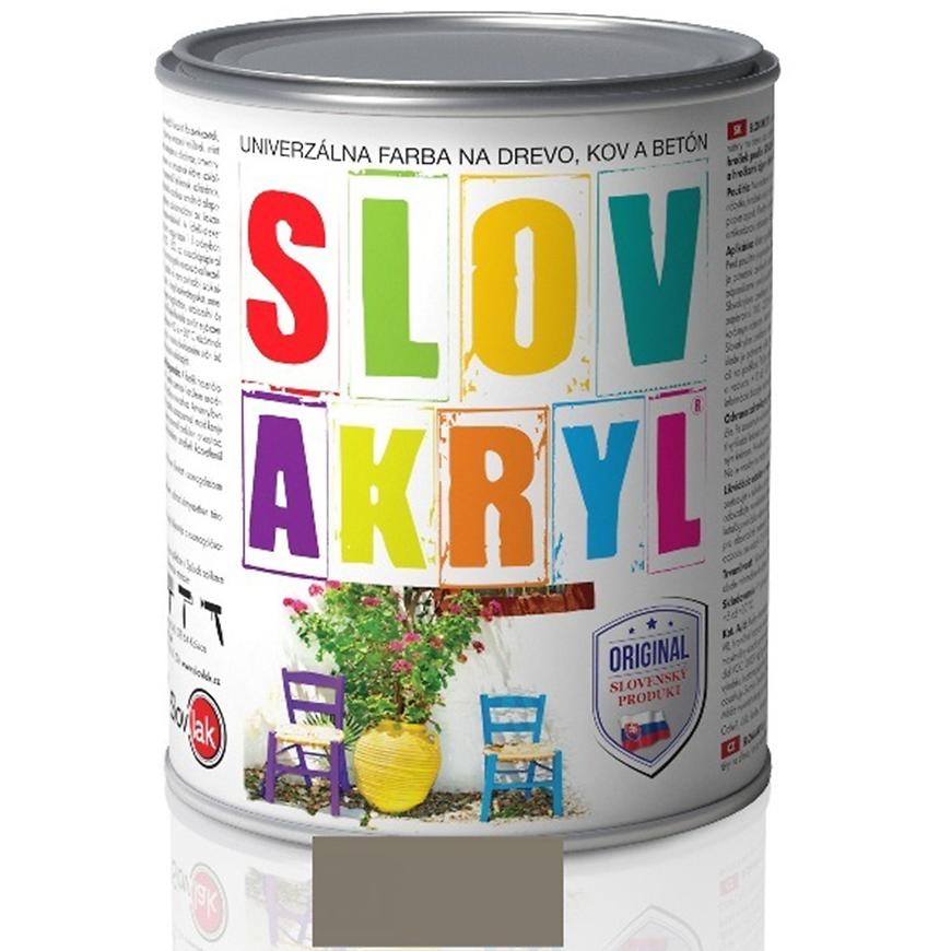 E-shop Slovlak Slovakryl Mat 0111 Šedá 5kg